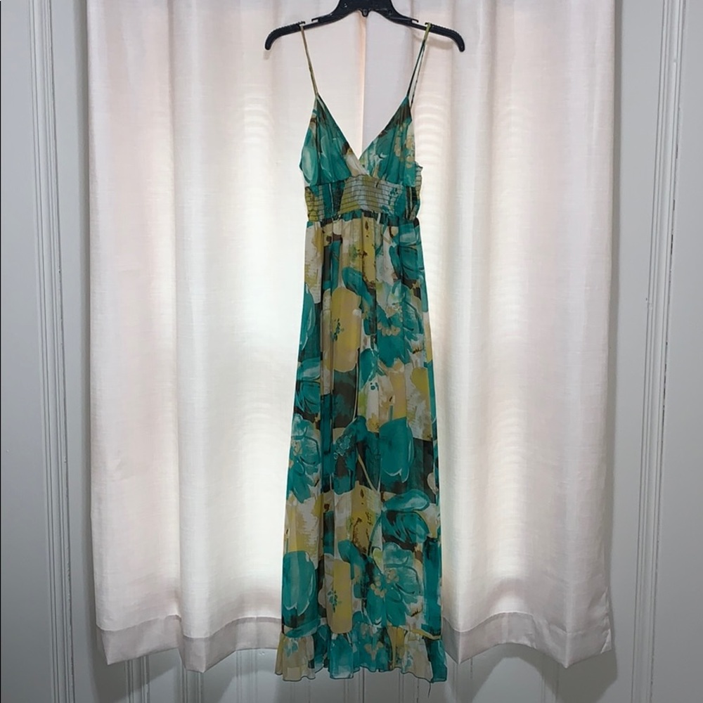 Floral Print Maxi Dress